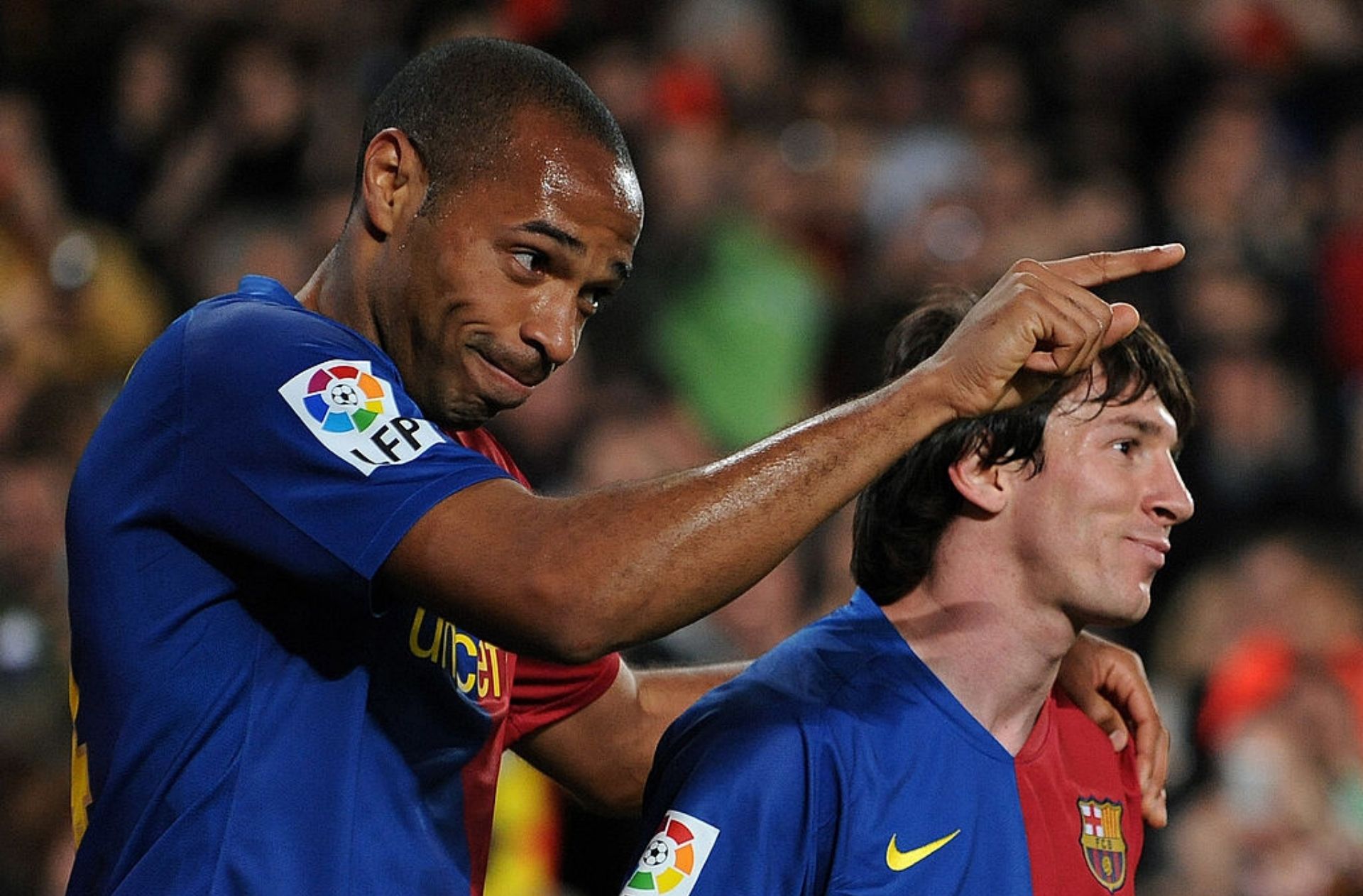 Thierry Henry, Lionel Messi