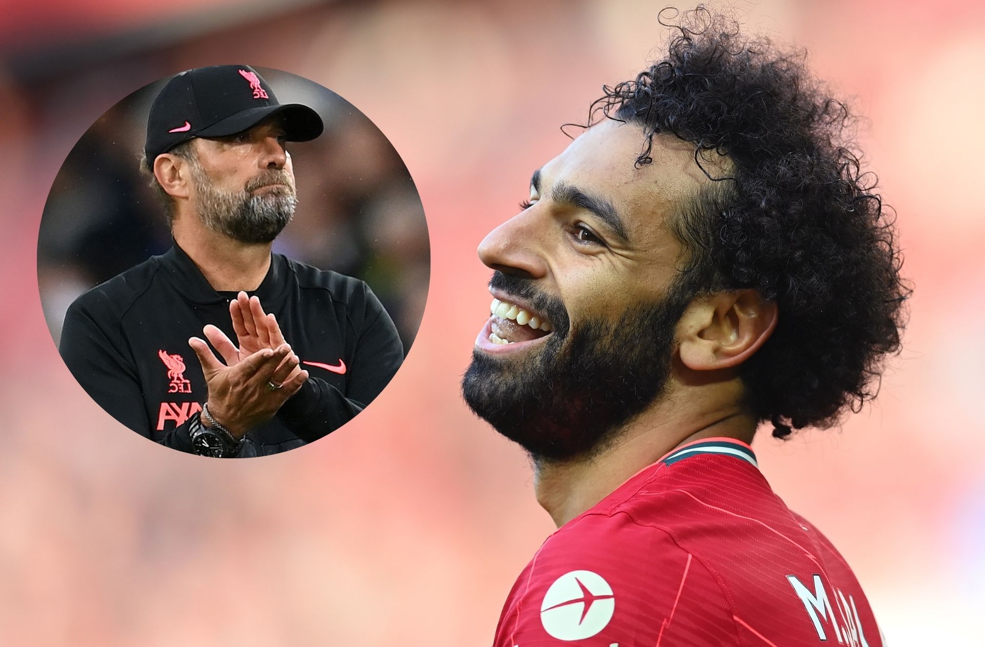 Jurgen Klopp, Mohamed Salah - Liverpool