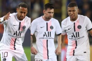 Neymar, Messi, Mbappe - PSG