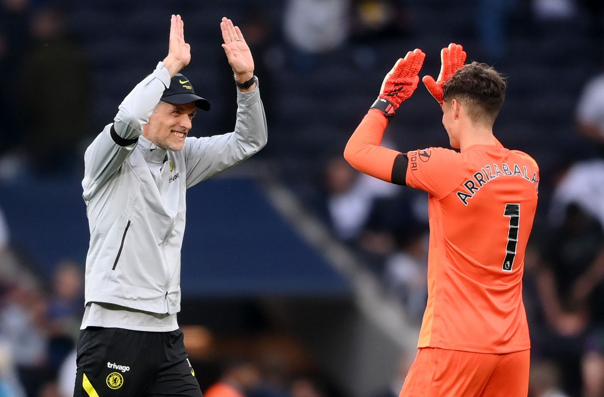 Kepa Arrizabalaga, Thomas Tuchel - Chelsea