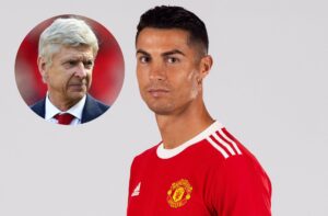 Arsene Wenger, Cristiano Ronaldo - Man United