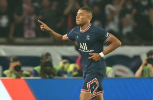 Kylian Mbappe at PSG