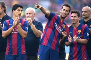 Sergio Busquets, Lionel Messi, FC Barcelona