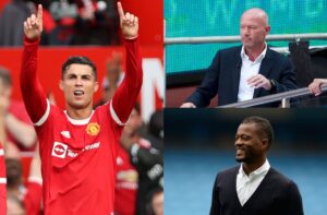 Cristiano Ronaldo, Alan Shearer, Patrice Evra