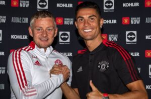 Ole Gunnar Solskjaer, Cristiano Ronaldo