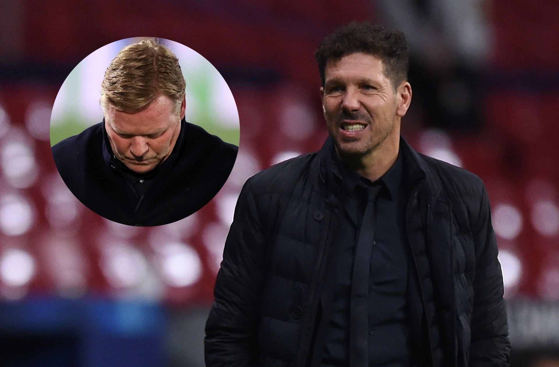 Ronald Koeman Barcelona, Diego Simeone - Atletico Madrid