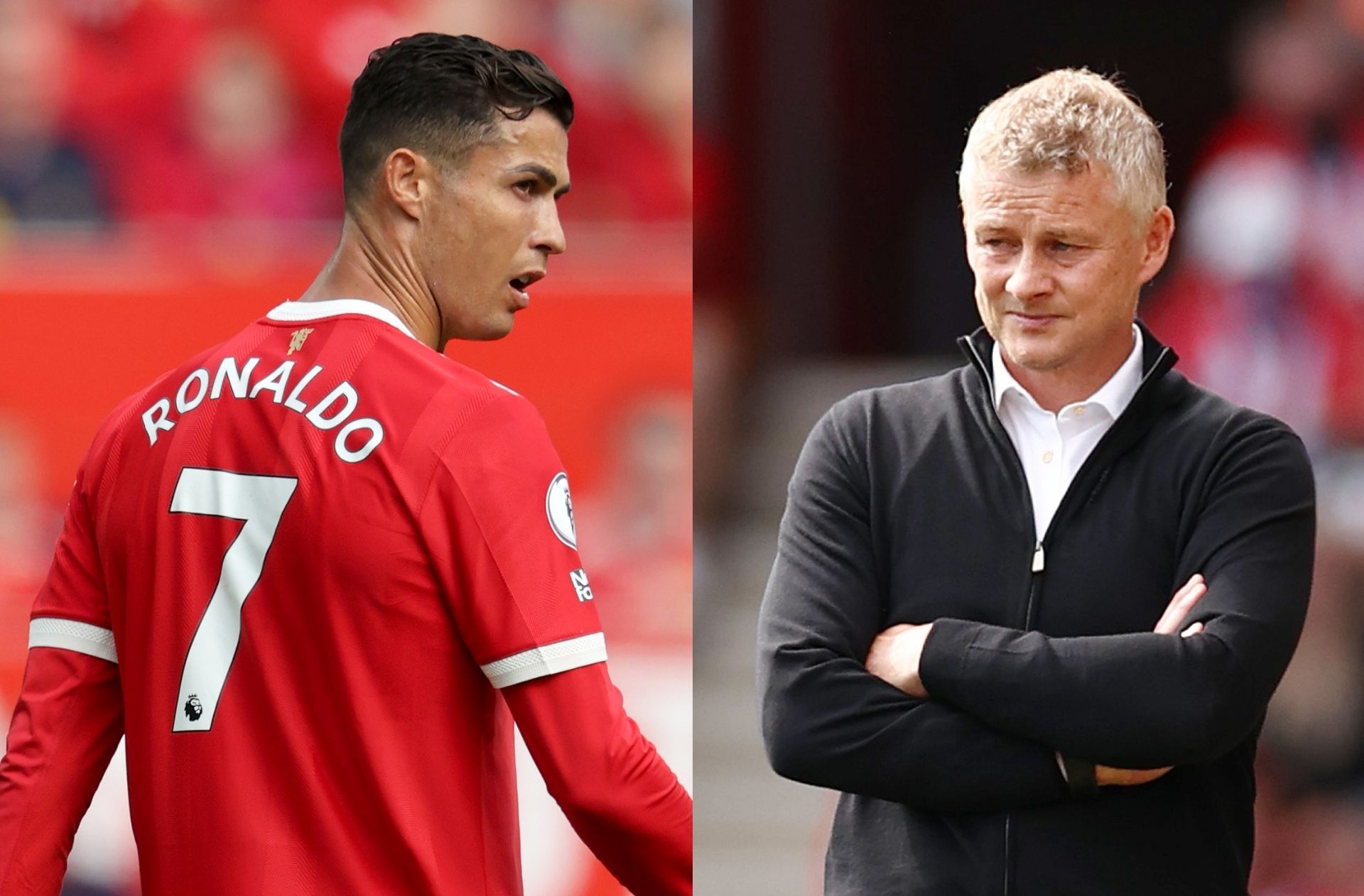 Cristiano Ronaldo, Ole Gunnar Solskjaer - Man United