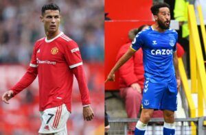 Cristiano Ronaldo - Man United, Andros Townsend - Everton