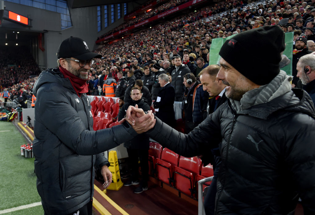 Jurgen Klopp, Pep Guardiola