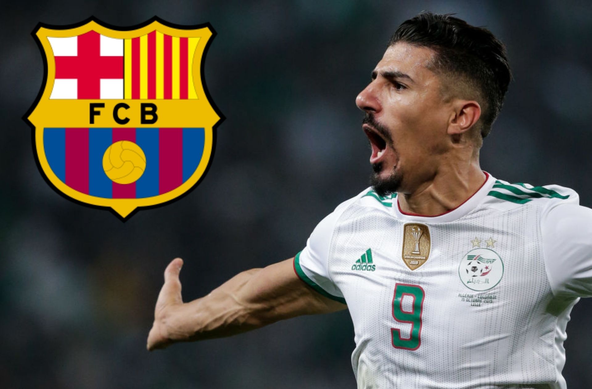 Baghdad Bounedjah, FC Barcelona