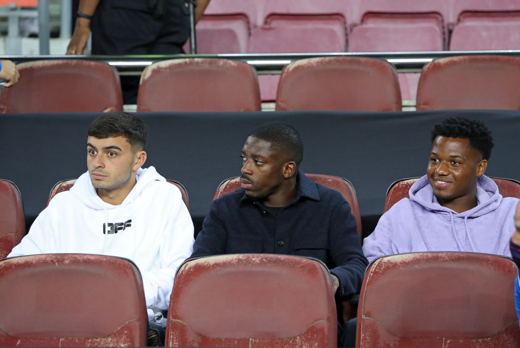 Pedri, Ousmane Dembele, Ansu Fati