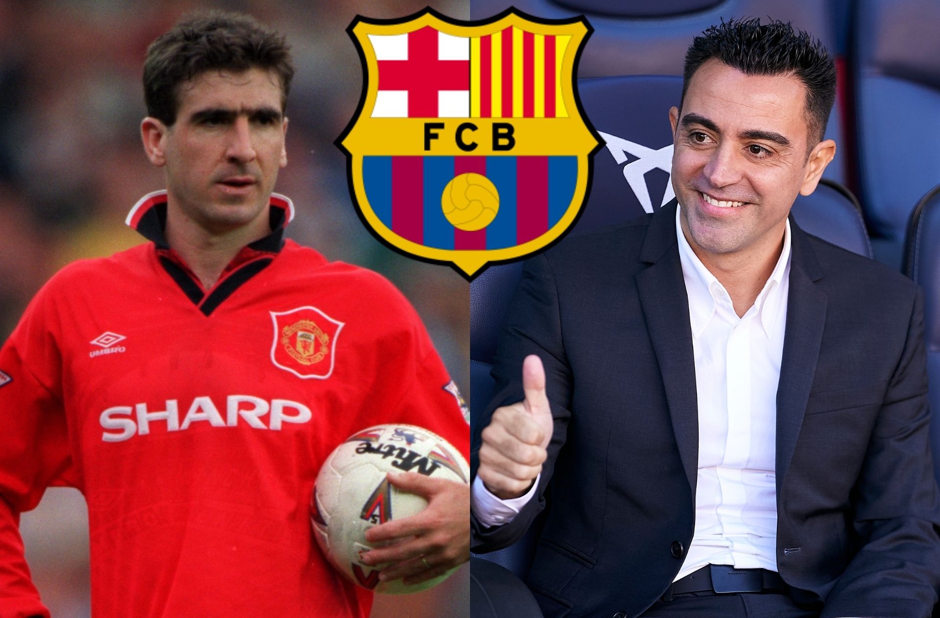 Eric Cantona, Xavi Hernandez