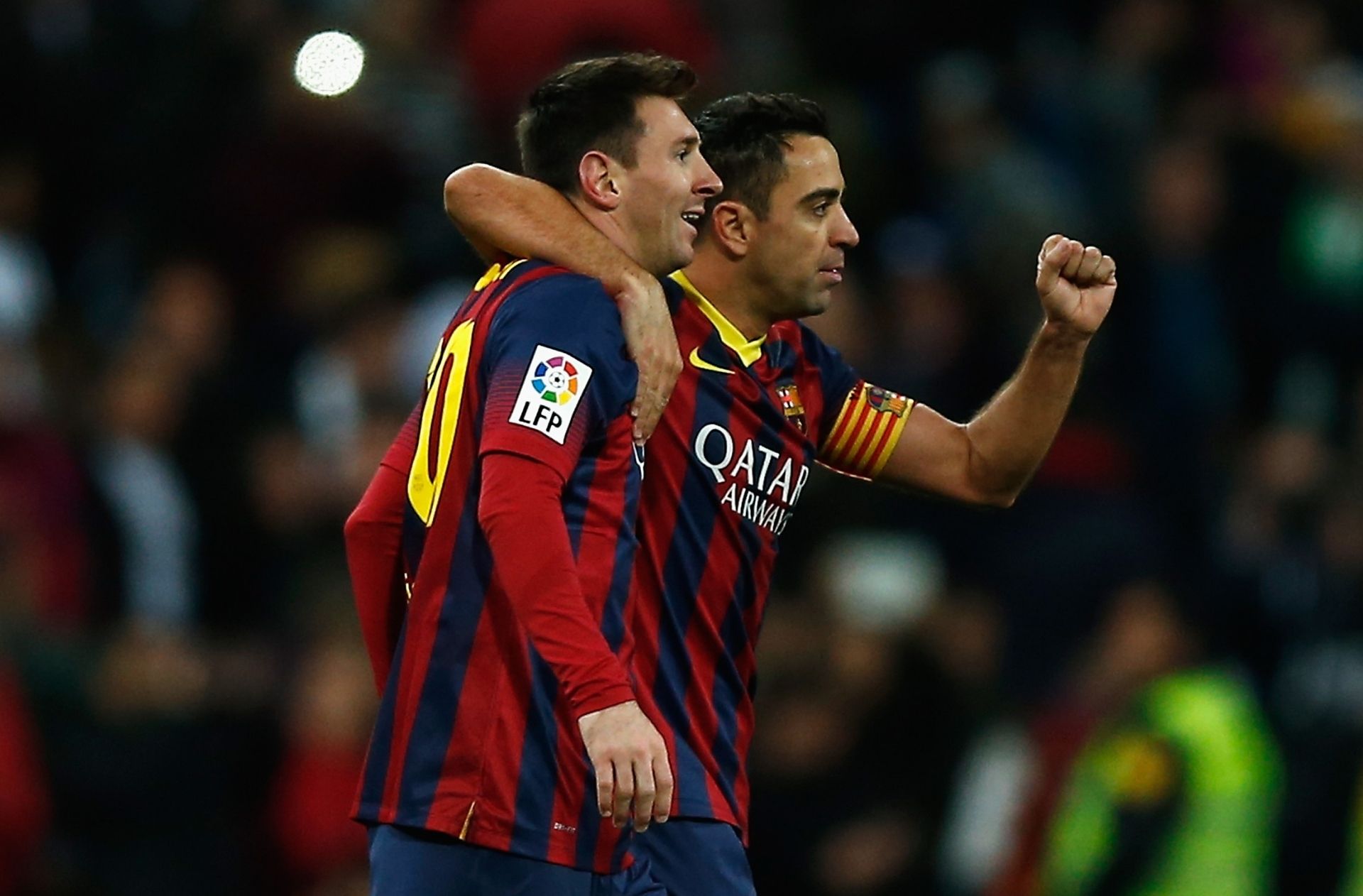 Lionel Messi, Xavi