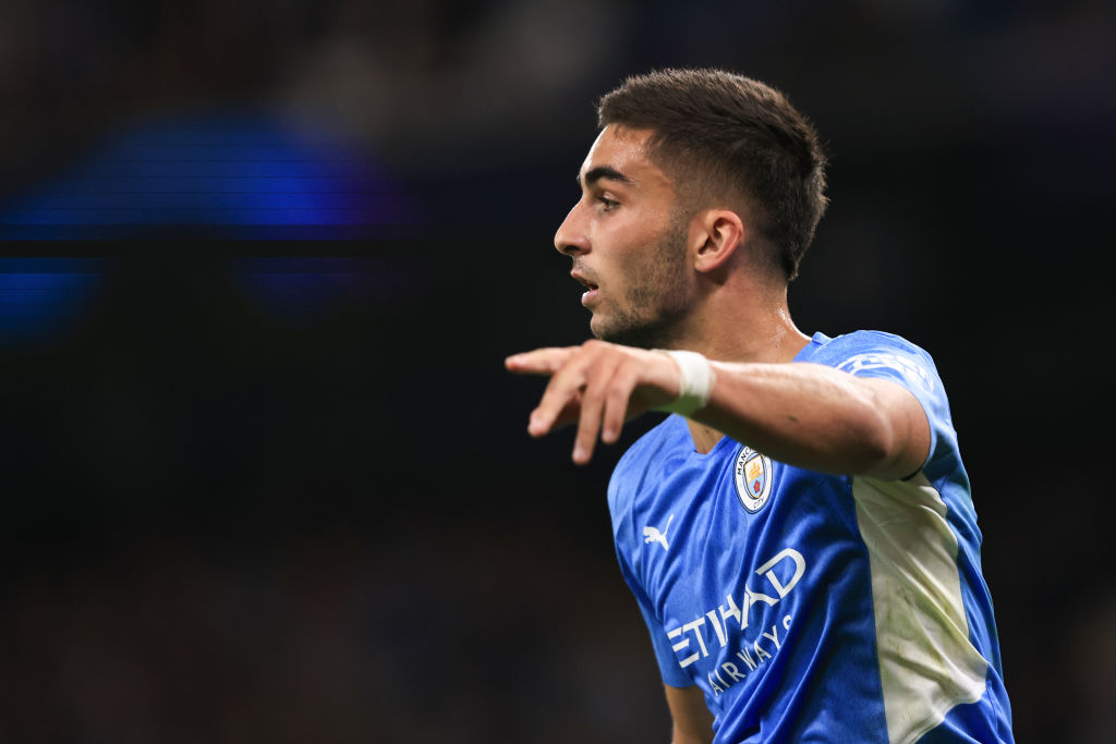 Ferran Torres at Manchester City