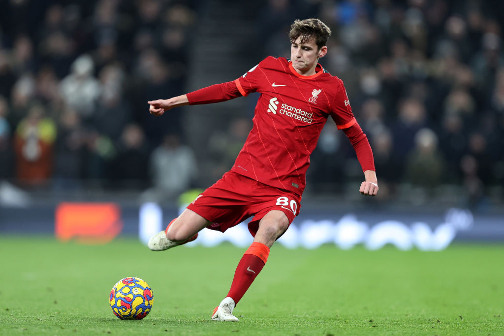 Tyler Morton at Liverpool