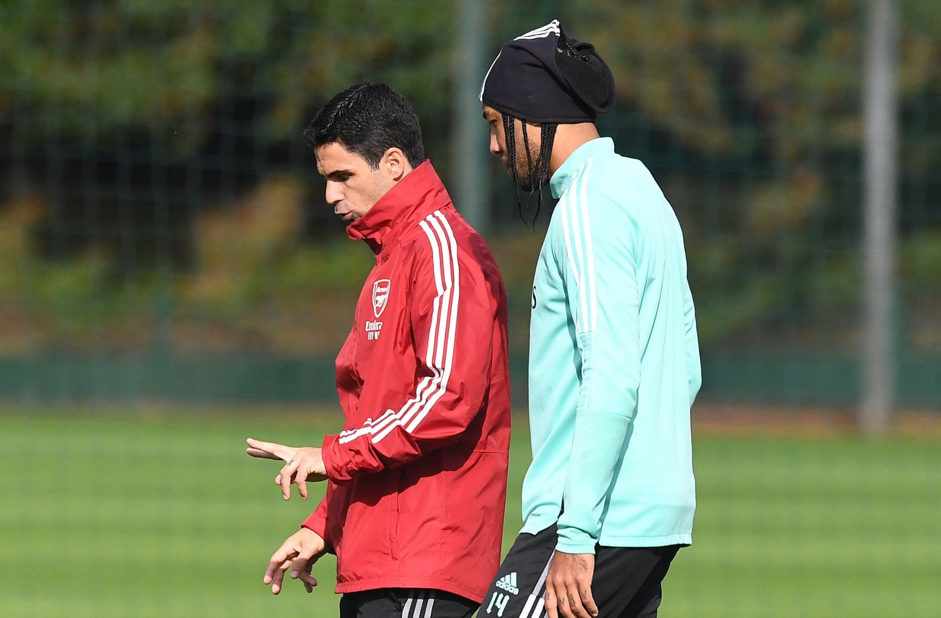 Pierre-Emerick Aubameyang, Mikel Arteta