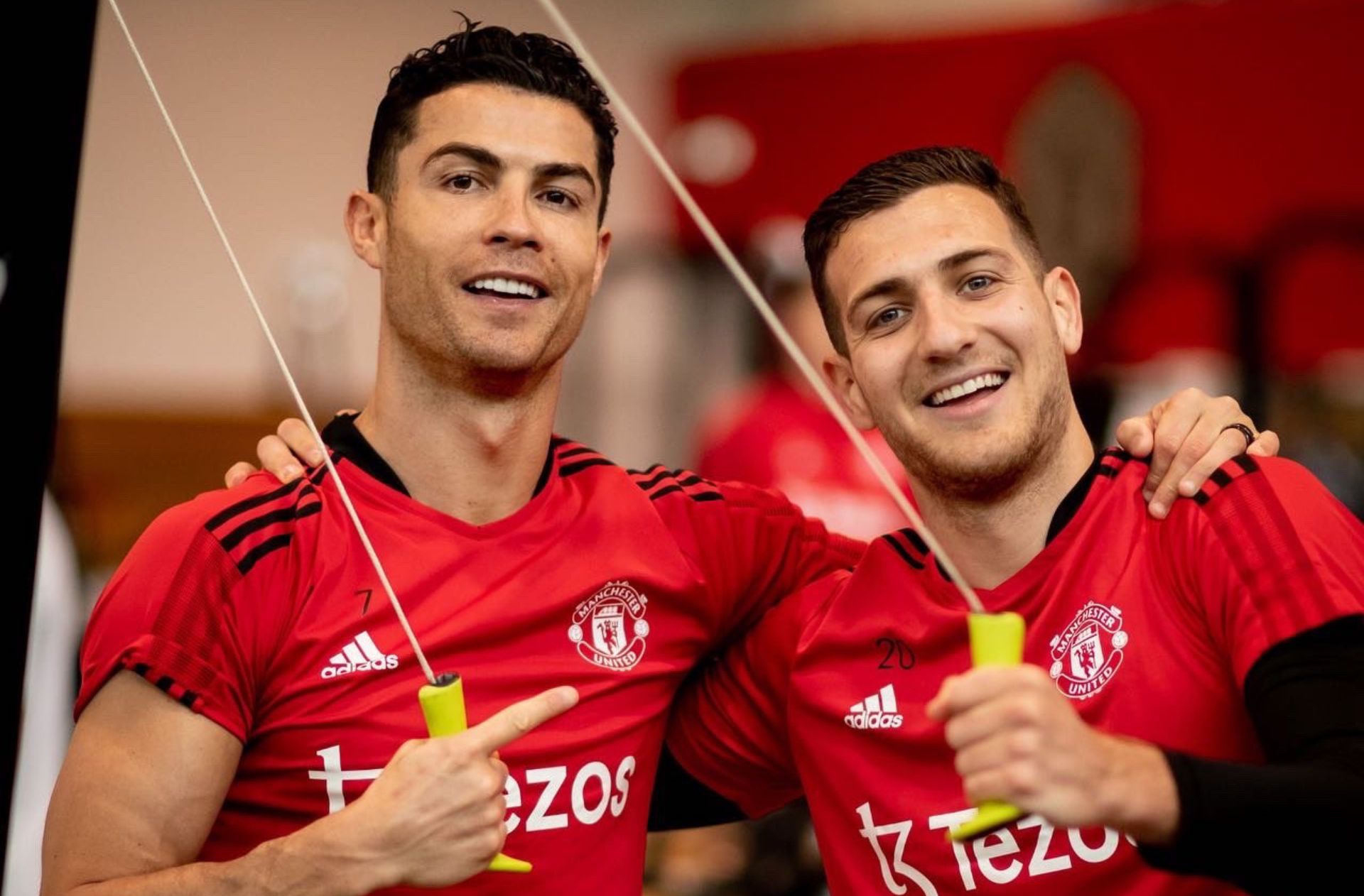 Cristiano Ronaldo, Diogo Dalot