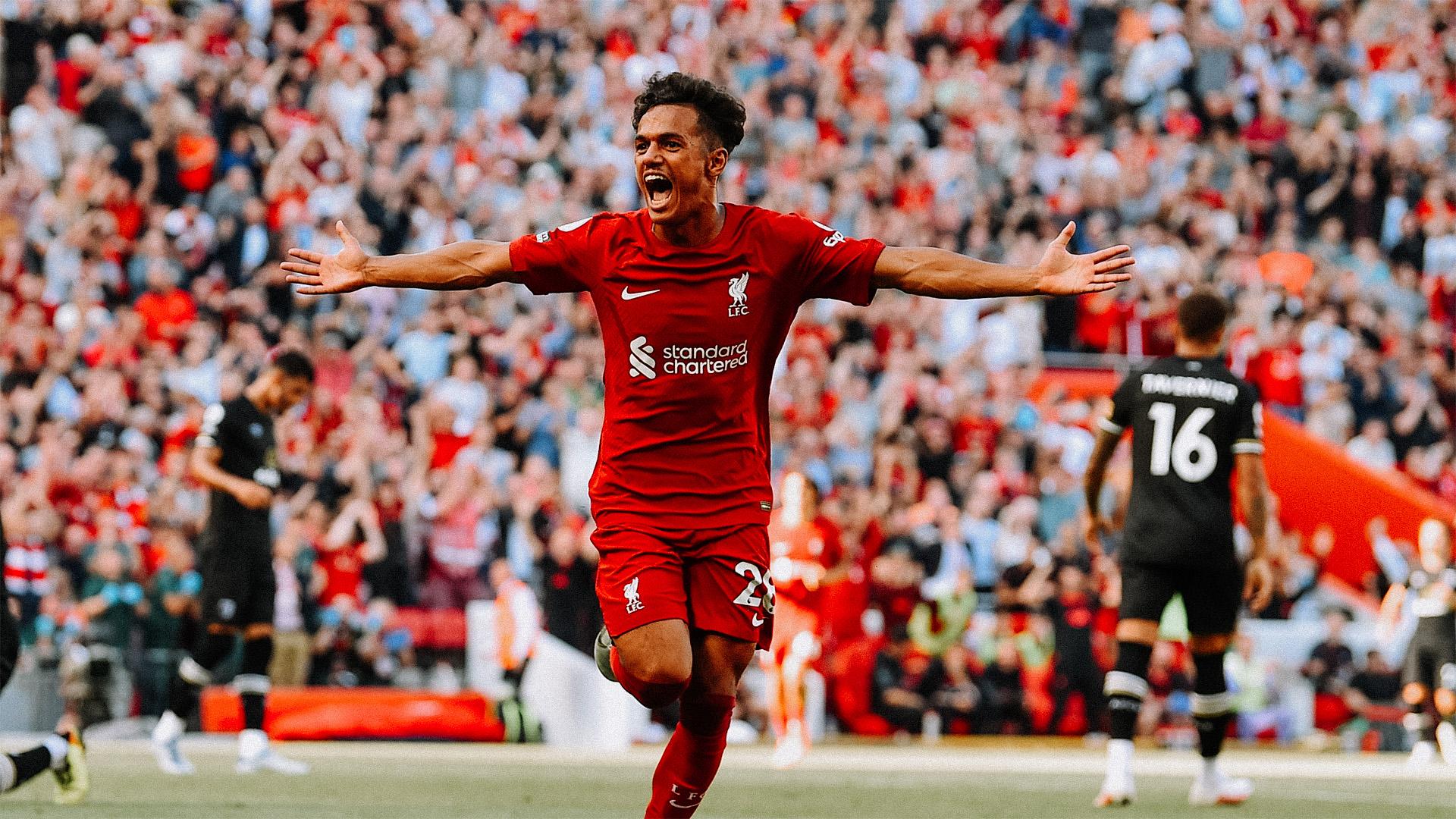 Fabio Carvalho at Liverpool