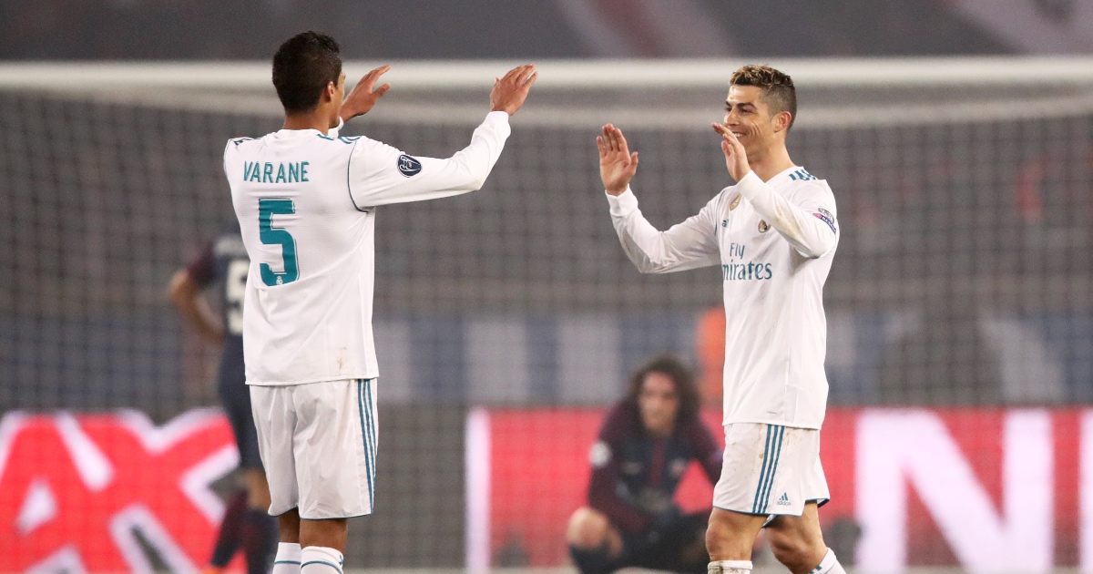 Raphel Varane, Cristiano Ronaldo