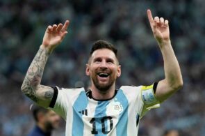 Lionel Messi at Argentina