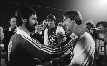 Gerd Muller and Johan Cruyff