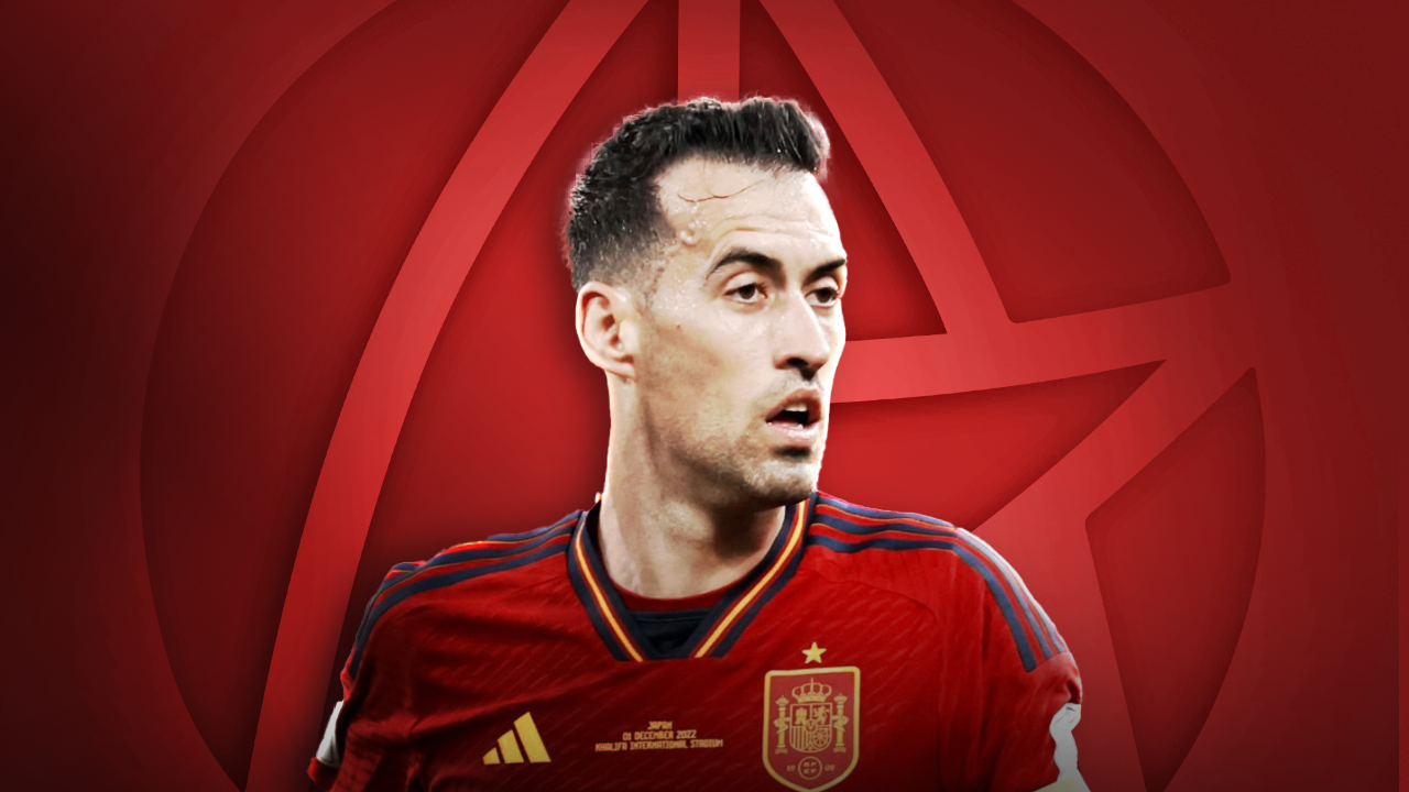 Sergio Busquets at Spain