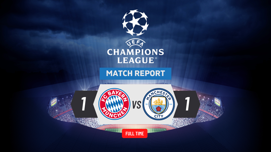 Bayern Munich 1-1 Man Cit
