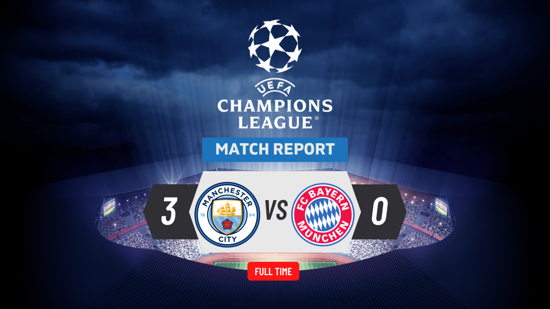 Man City 3-0 Bayern Munich