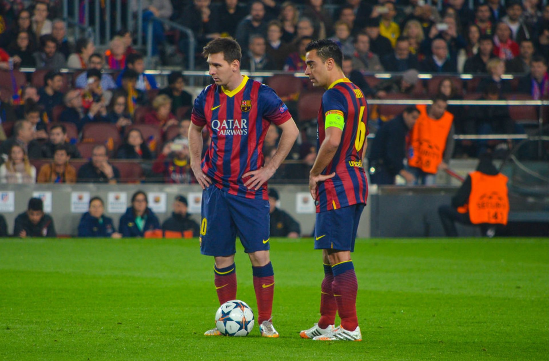 Lionel Messi, Xavi Hernandez