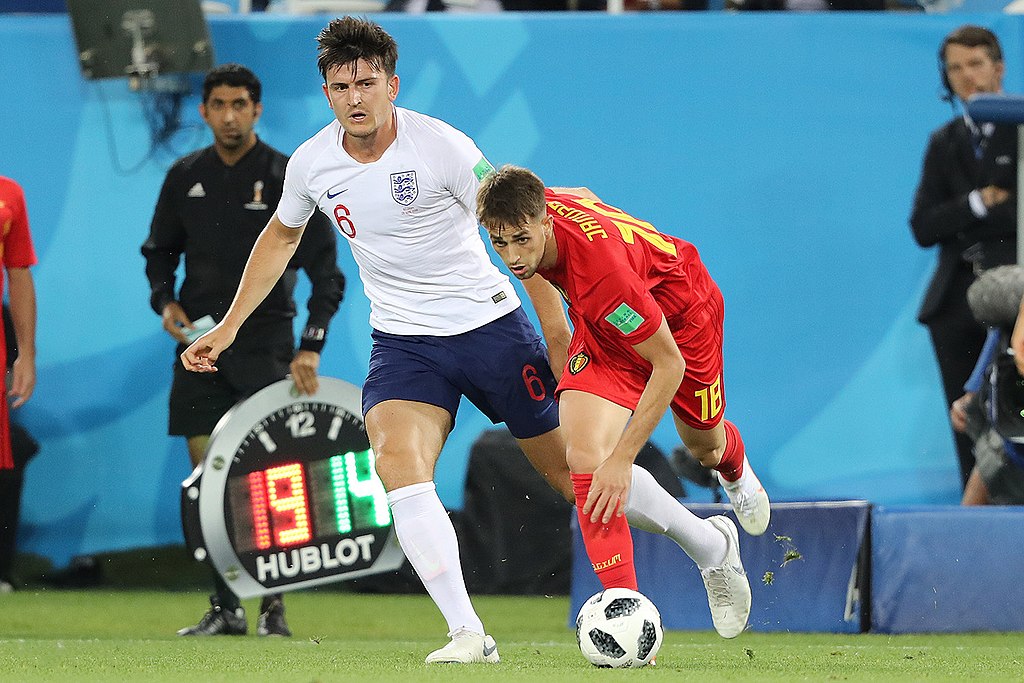 Harry Maguire at England