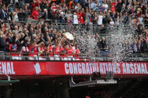 Arsenal winning Community Shield